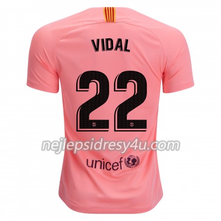 Fotbalový Dres FC Barcelona Arturo Vidal 22 Alternativní 2018/19